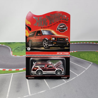1992 GMC Typhoon * RED * Hot Wheels Red Line Club RLC