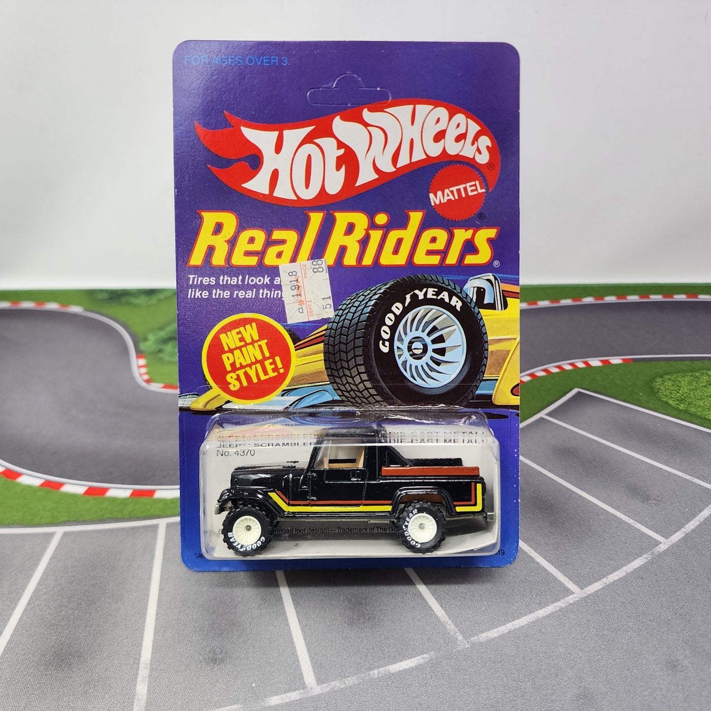 Jeep Scrambler * Hot Wheels Real Riders 1983 Malaysia