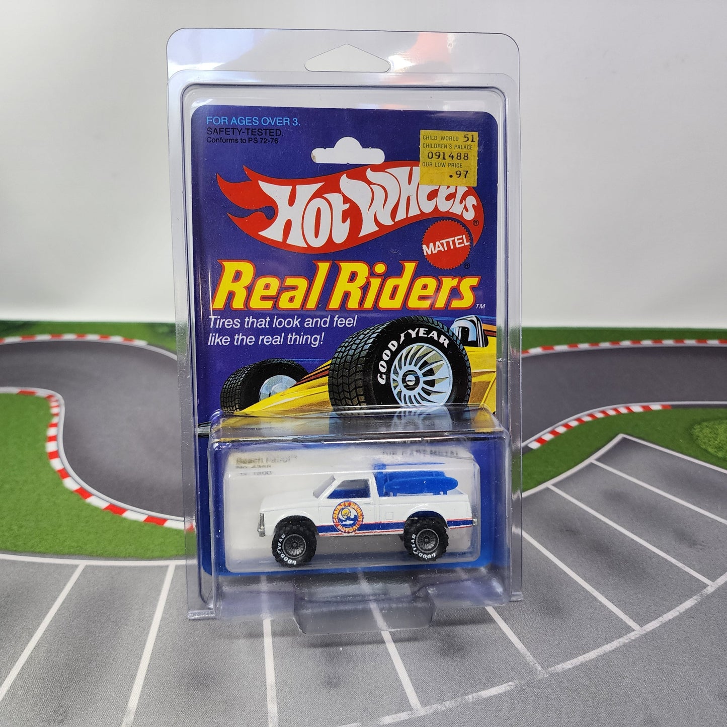 Beach Patrol 4368 * Hot Wheels Real Riders 1982 Malaysia