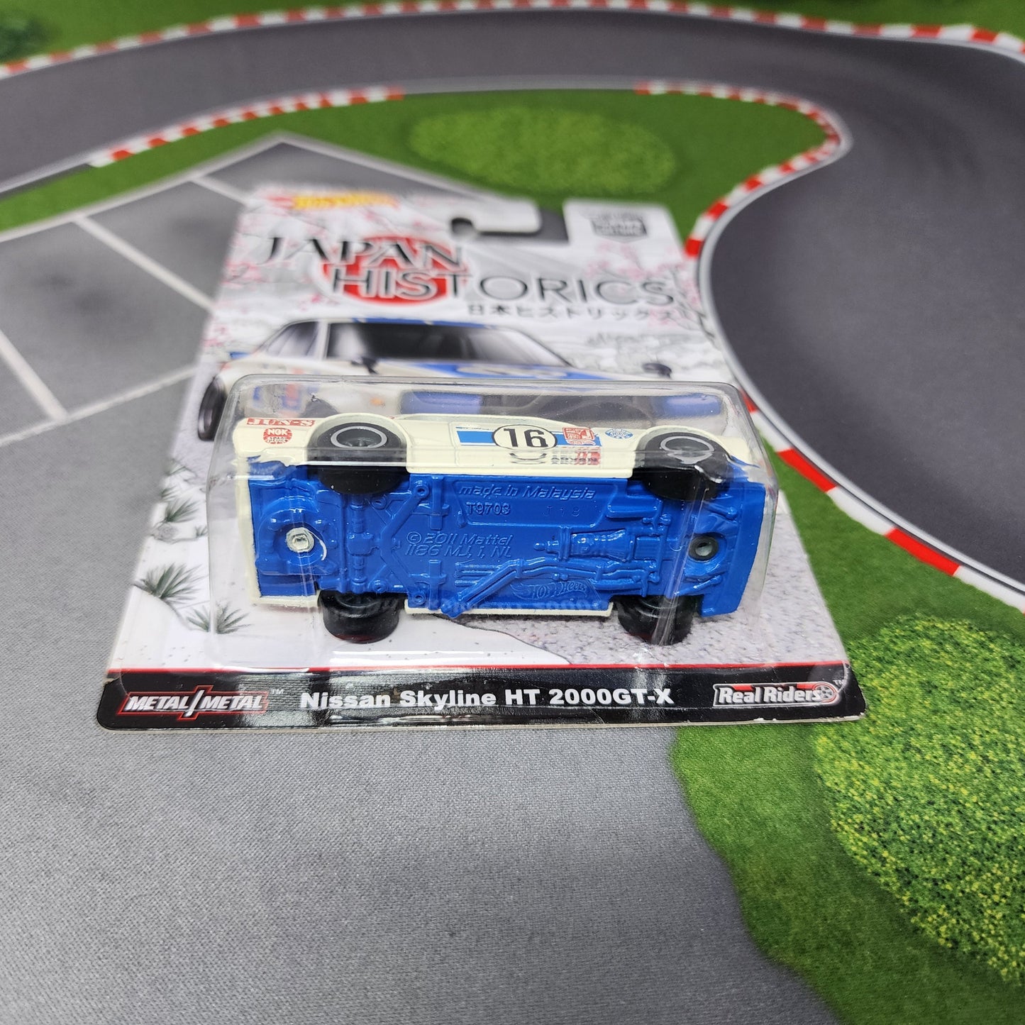 Nissan Skyline HT 2000GT-X w/ Roll Cage * Hot Wheels Japan Historics Car Culture
