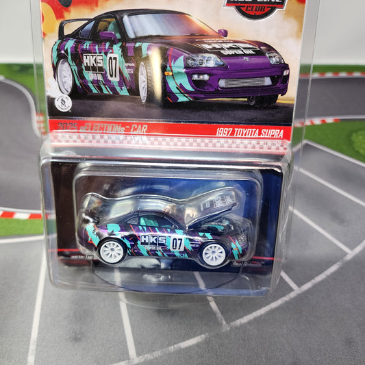 1997 Toyota Supra HKS Super Oil * Hot Wheels Red Line Club RLC