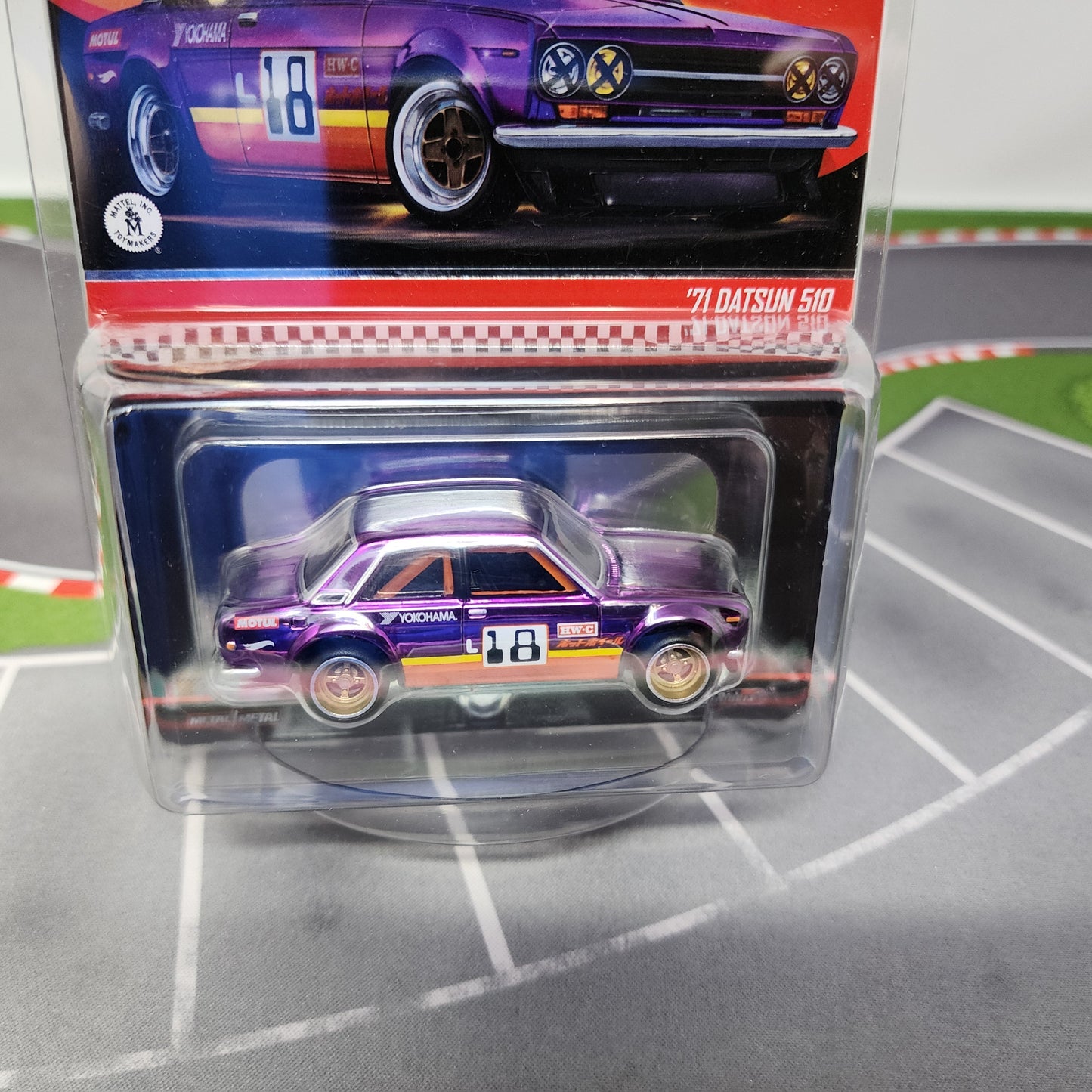 71 Datsun 510 * Purple * Hot Wheels Red Line Club RLC