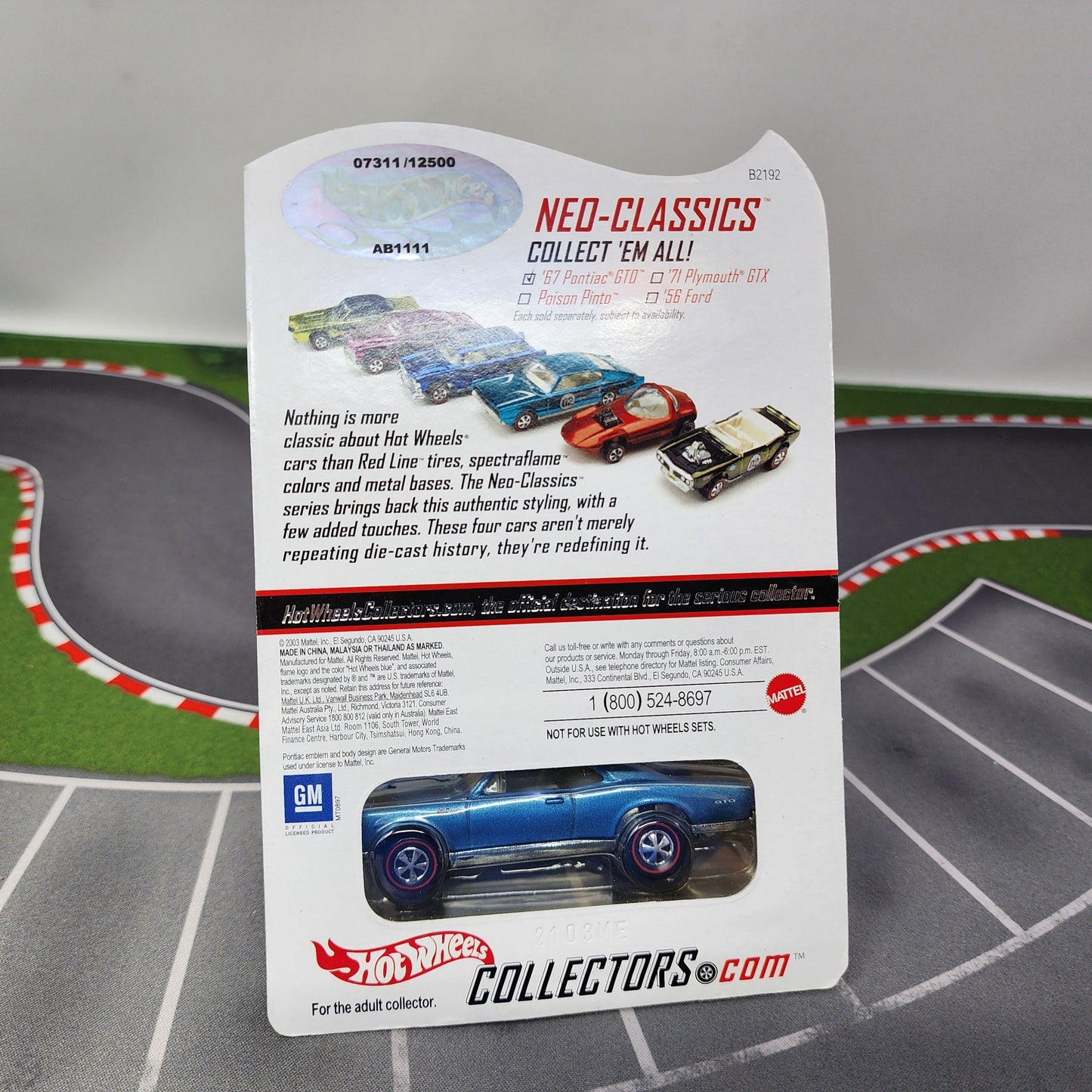 67 Pontiac GTO Neo-Classics * Hot Wheels Red Line Club RLC