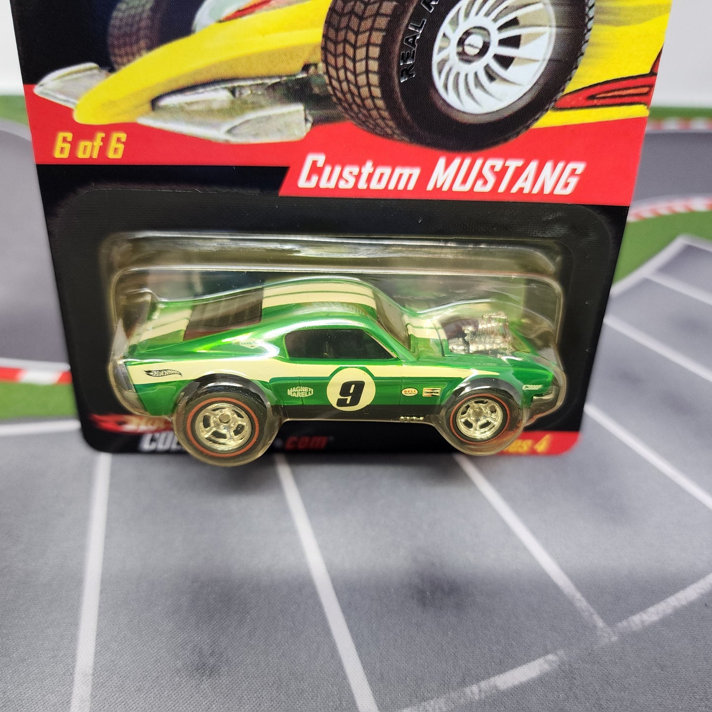 Custom Mustang Real Riders * Hot Wheels Red Line Club RLC