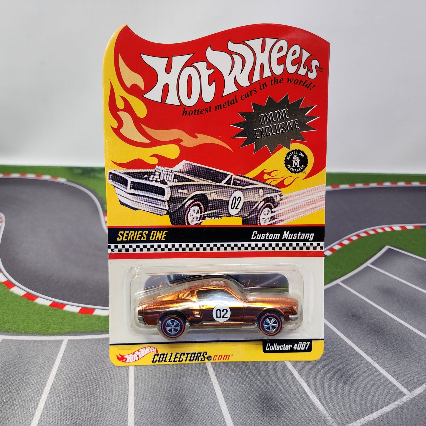 Custom Mustang #007 Series One * Hot Wheels Red Line Club RLC