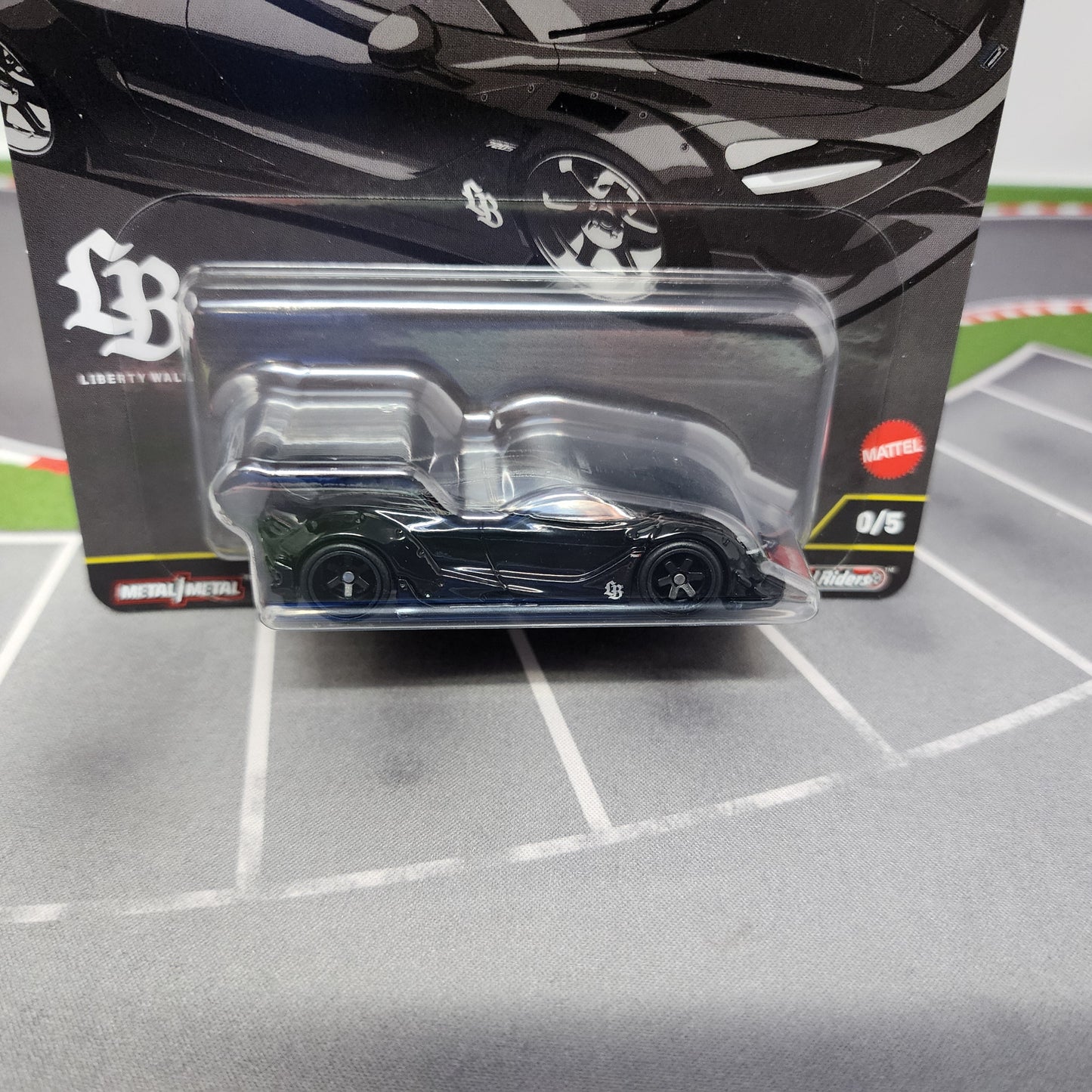 LB-Works McLaren 720S 0/5 * Black CHASE * Hot Wheels Car Culture SILHOUETTES