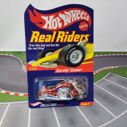 Scorchin Scooter Real Riders * Hot Wheels Red Line Club RLC