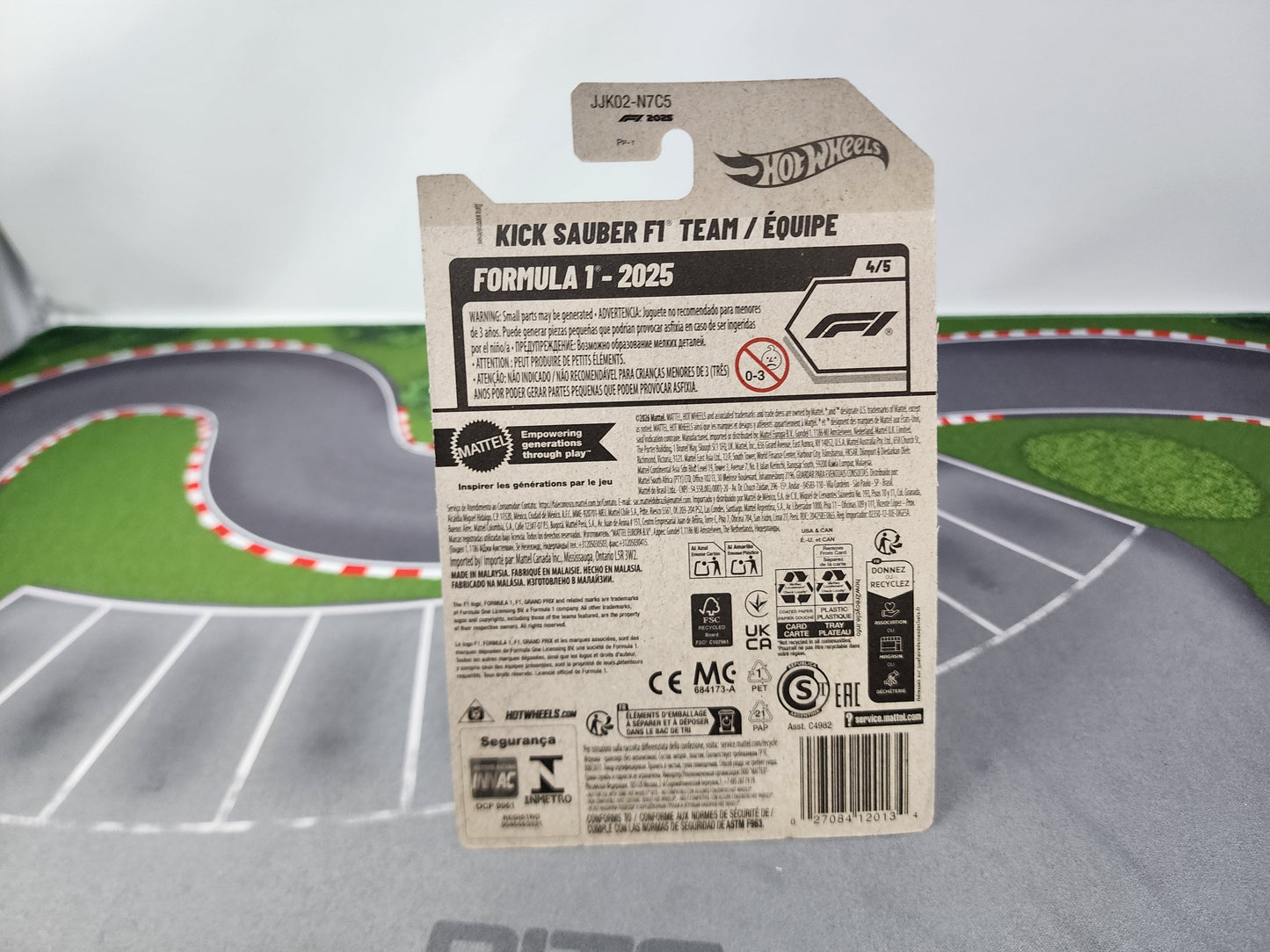 Kick Sauber F1 #154 Formula 1 * 2026 Hot Wheels Case J