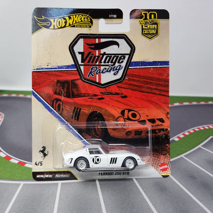 Ferrari 250 GTO #4/5 * 2026 Hot Wheels Car Culture VINTAGE RACING Case T