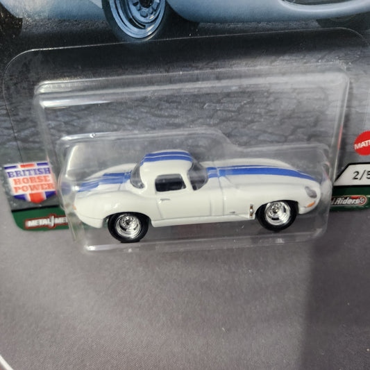 Jaguar Lightweight E-Type #2 * Hot Wheels Car Culture British Horse Power