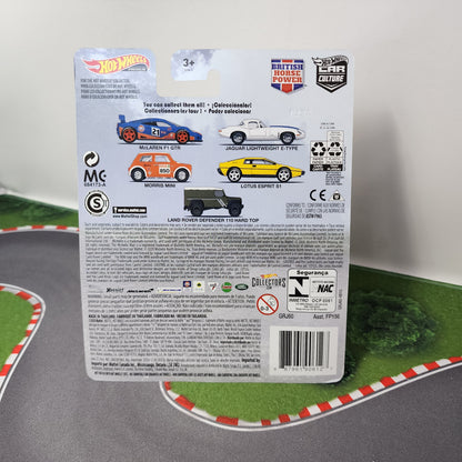 Jaguar Lightweight E-Type #2 * Hot Wheels Car Culture British Horse Power