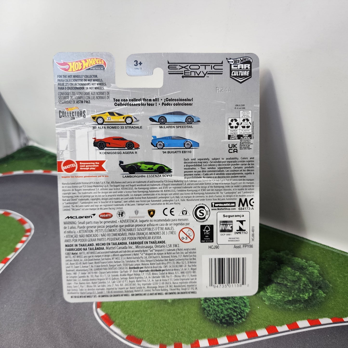 Koenigsegg Agera R #3 * Hot Wheels Car Culture Exotic Envy