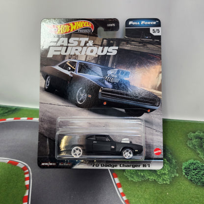 70 Dodge Charger R/T #5 * Hot Wheels Car Culture Fast & Furious Full Force