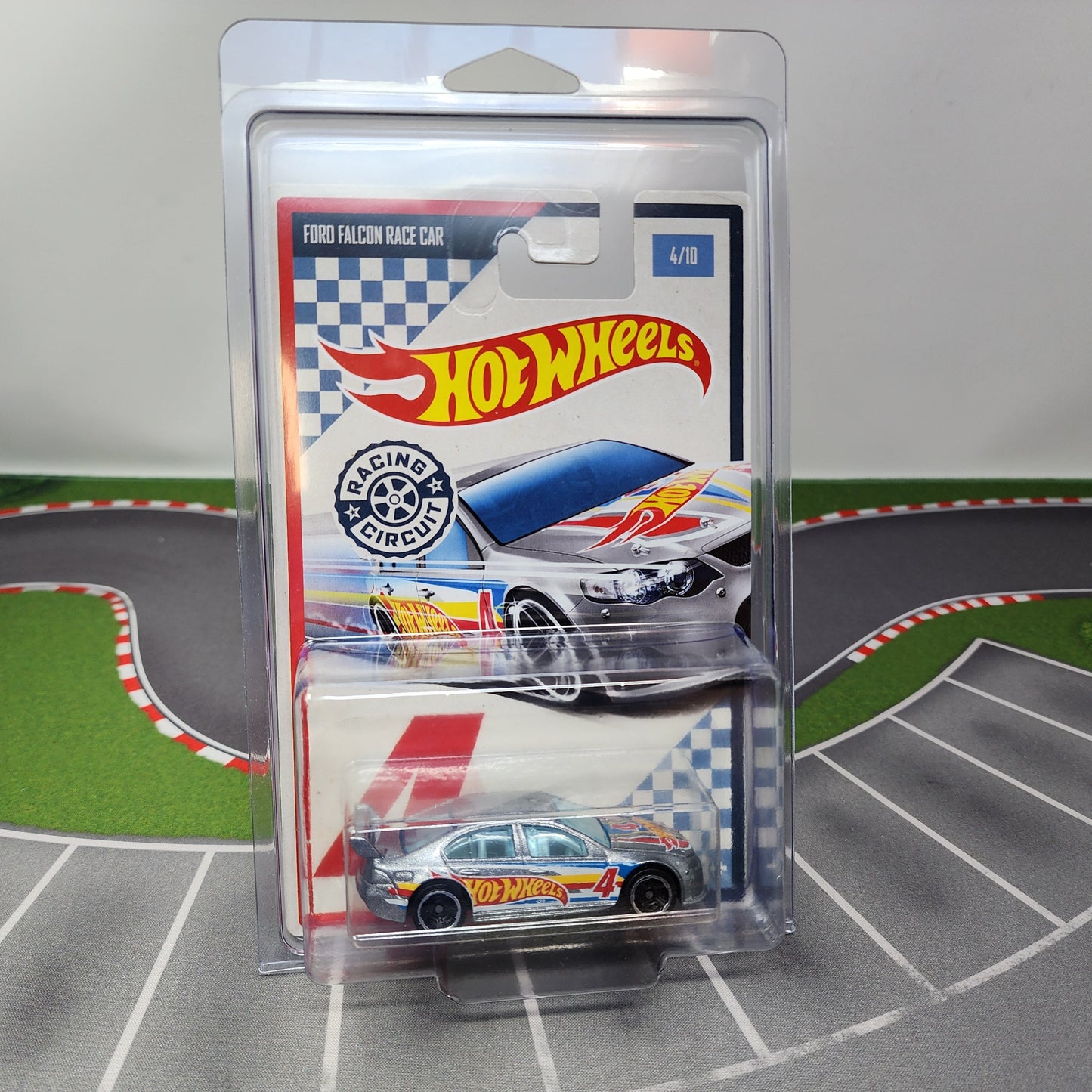 Ford Falcon Race Car #4 * Hot Wheels Racing Circuit