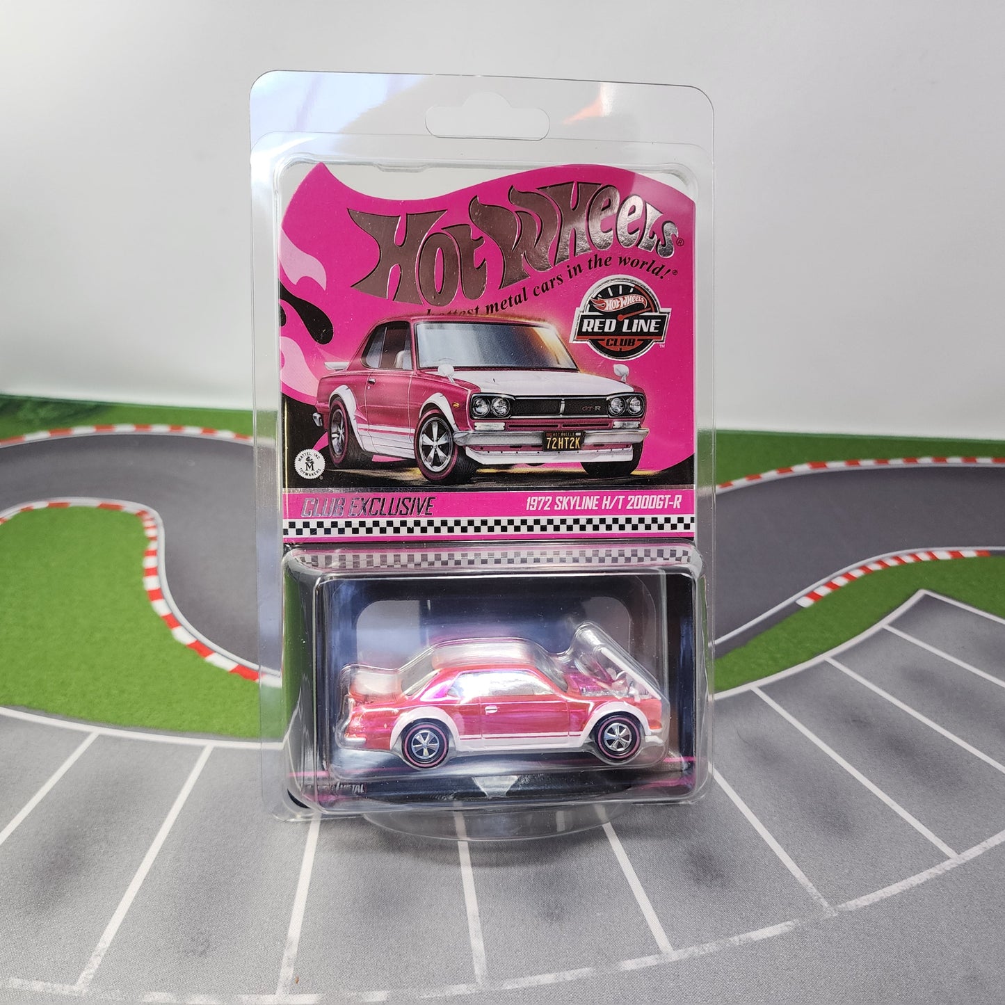 1972 Skyline H/T 2000GT-R * PINK * Hot Wheels Red Line Club RLC