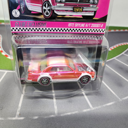 1972 Skyline H/T 2000GT-R * PINK * Hot Wheels Red Line Club RLC