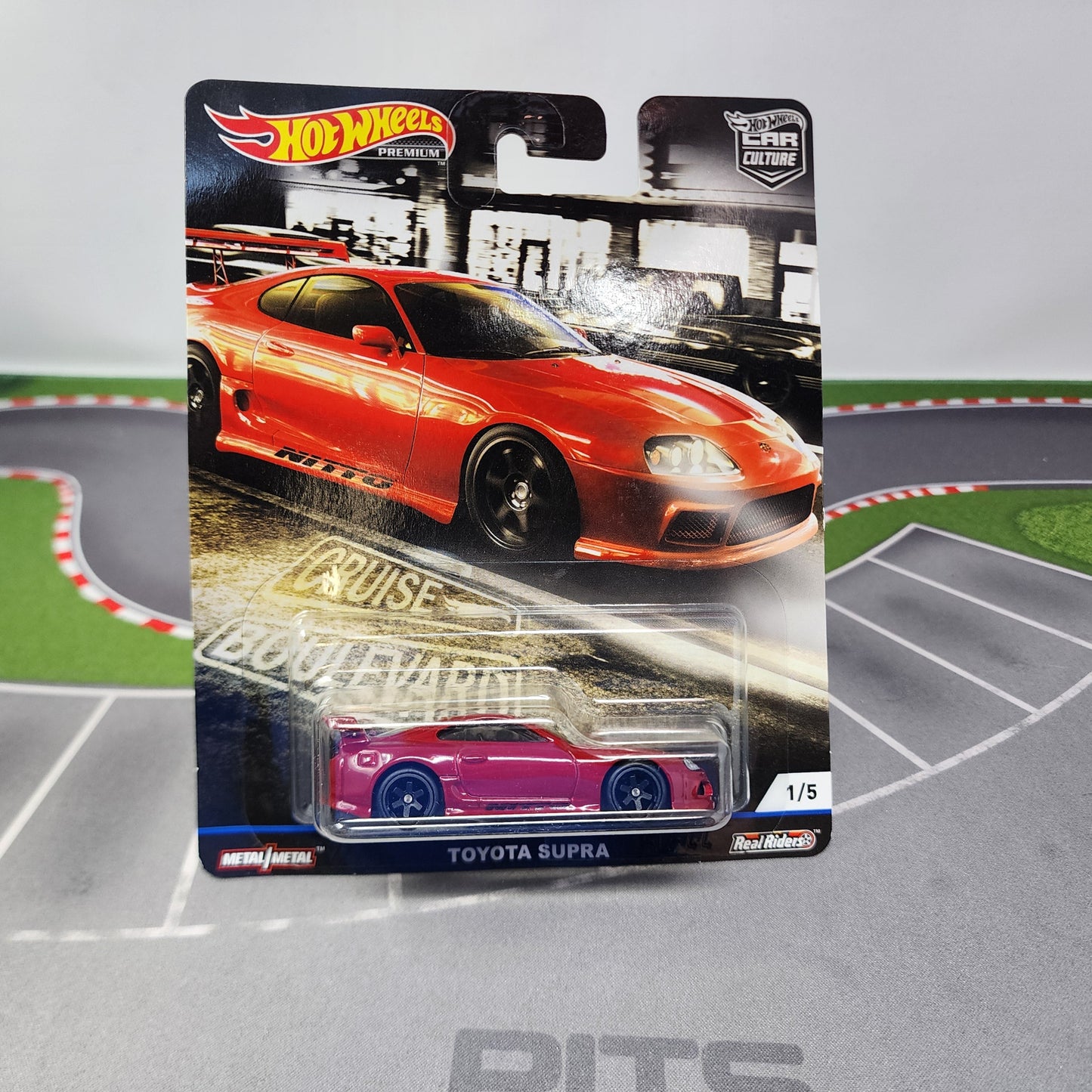 Toyota Supra Nitto * Hot Wheels Car Culture Cruise Boulevard