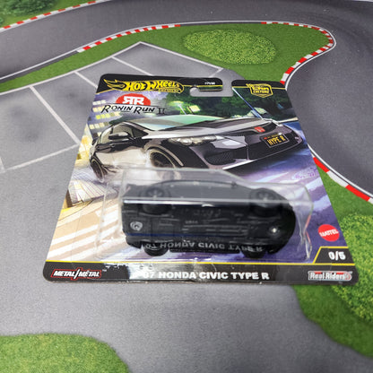 07 Honda Civic Type R * CHASE * Hot Wheels Car Culture Ronin Run II