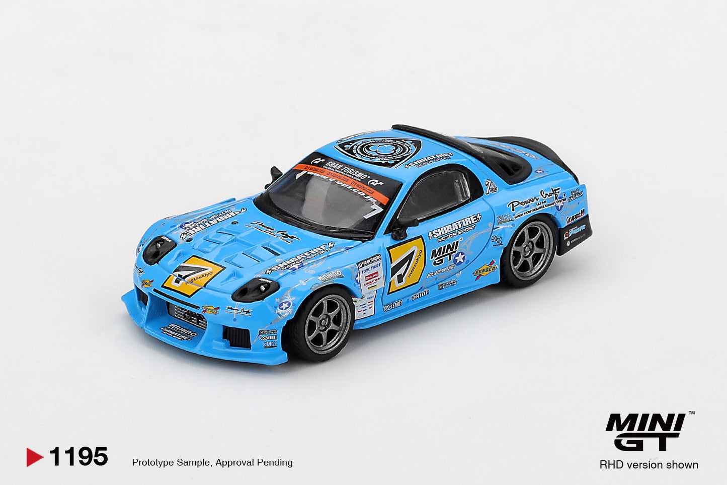*PREORDER* MINIGT 1:64 Mazda RX-7 RE-Amemiya 2025 D1GP in Blue