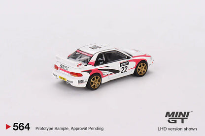 MINIGT 1:64 Subaru Impreza WRC98 1999 Rally Tour de Corse #22