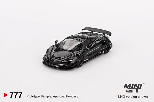 MINI GT 1:64 McLaren 720S LB鈽匴orks in Black