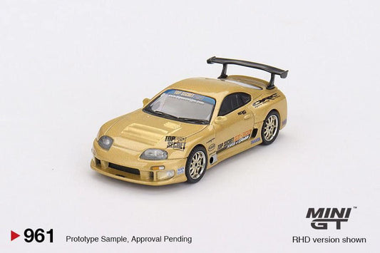 MINI GT 1:64 Toyota Supra (JZA80) TOP SECRET in Gold