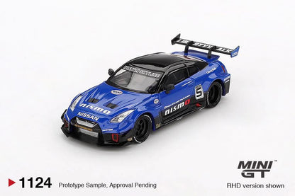 MINIGT 1:64 LB-Silhouette WORKS GT NISSAN 35GT-RR Ver.2 in Blue