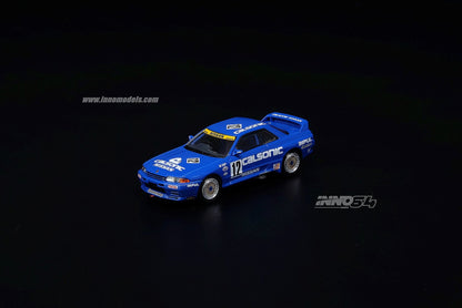 INNO Models 1:64 Nissan Skyline GTR R32 #12 Calsonic JTC 1990