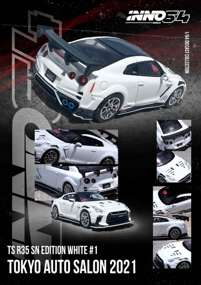 INNO64 1:64 Nissan GT-R (R35) "TOP SECRET" Tokyo Auto Salon 2021