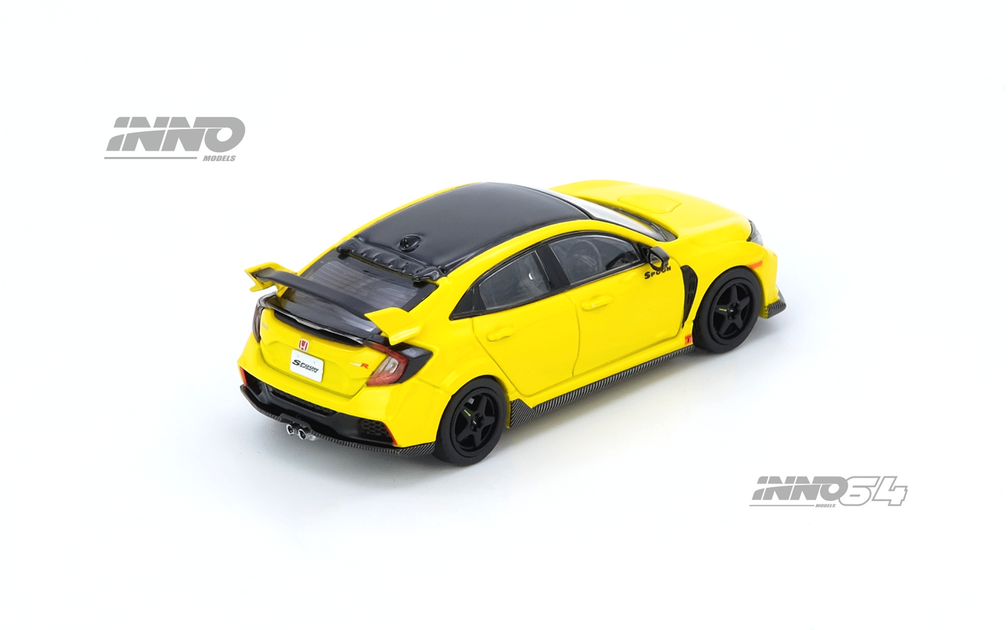 INNO64 1:64 Honda Civic Type-鈥疪 (Fk8) in Yellow