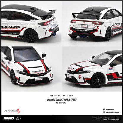 *PREORDER* INNO64 1:64 Honda Civic Type-R (FL5) J's Racing in White
