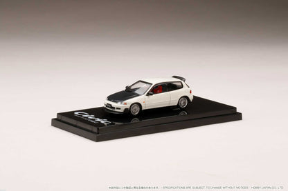 Hobby Japan 1:64 Honda Civic (EG6) SiR 鈪?with JDM Style in Frost White