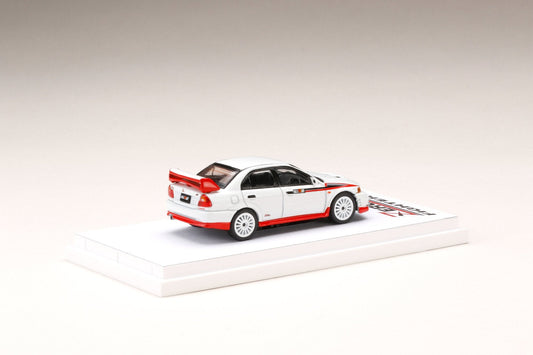 Hobby Japan 1:64 Mitsubishi Lancer GSR Evolution 6 Zero Fighter White (CP9A)