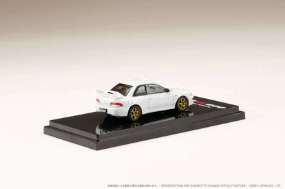 Hobby Japan 1:64 Subaru Impreza 22B STi Version (GC8鏀? Rally Base Car / LHD - Feather White