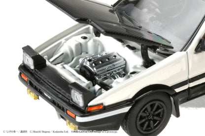 Hobby Japan 1:64 Toyota Sprinter Trueno GT Apex (AE86) Initial D VS Tomoyuki Tachi