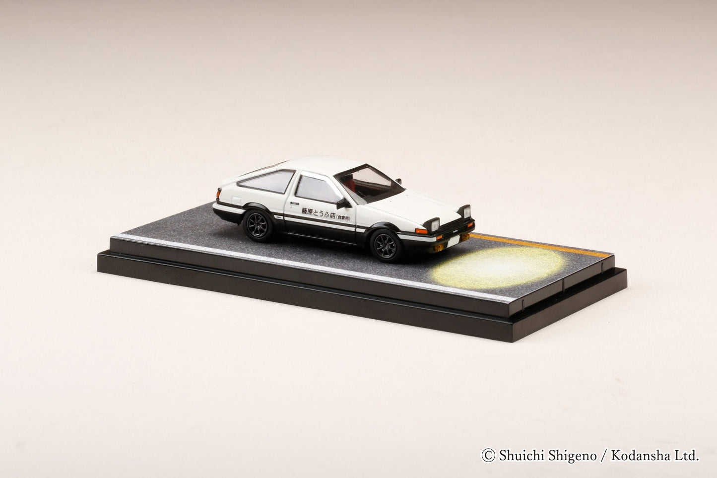 Hobby Japan 1:64 Toyota Sprinter Trueno GT APEX (AE86) 闋枃瀛桪 OPEN HEADLIGHTS / WITH 4A-GE DISPLAY MODEL