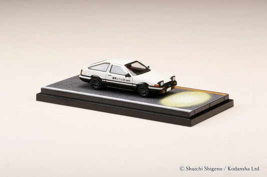 Hobby Japan 1:64 Toyota Sprinter Trueno GT APEX (AE86) 闋枃瀛桪 OPEN HEADLIGHTS / WITH 4A-GE DISPLAY MODEL
