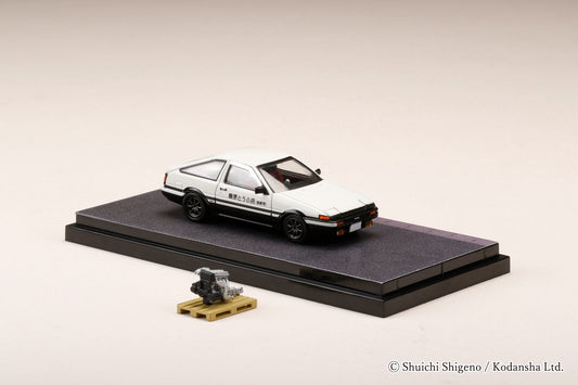 Hobby Japan 1:64 Toyota Sprinter Trueno GT APEX (AE86) 闋枃瀛椔燚 / WITH 4A-GE DISPLAY MODEL
