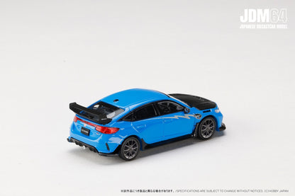 *PREORDER* Hobby Japan 1:64 Honda Civic Type-R (FL5) MUGEN Group B (2025) in Racing Blue Pearl