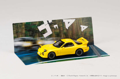 HobbyJapan 1/64 MAZDA RX-7 (FD3S) Project D/ INITIAL D Keisuke Takahashi VS Wataru Akiyama