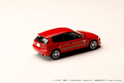 Hobby Japan 1:64 Honda CIVIC (EG6) Myogi Night Kids / INITIAL D Shingo Shoji VS Takumi Fujiwara