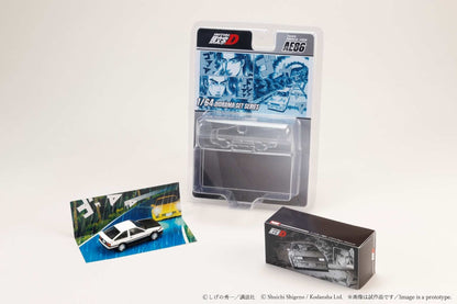 HobbyJapan 1/64 Toyota COROLLA LEVIN (AE86)/ INITIAL D Wataru Akiyama VS Keisuke Takahashi
