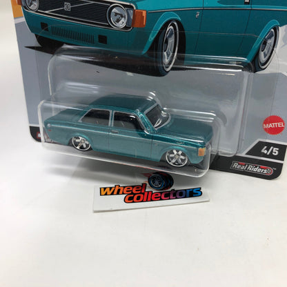 73 Volvo 142 GL * Aqua * 2022 Hot Wheels Car Culture Auto Strasse Case Q