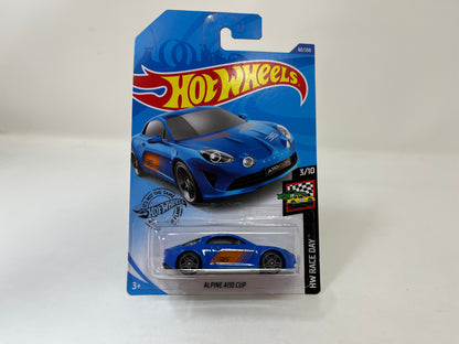 Alpine A110 Cup #80 * Blue * 2020 Hot Wheels International Card