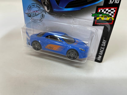 Alpine A110 Cup #80 * Blue * 2020 Hot Wheels International Card