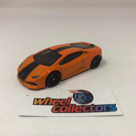 Lamborghini Huracan LP610-4 * Orange * Hot Wheels Loose 1:64 Scale
