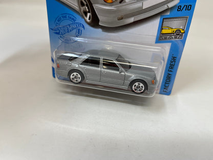 Mercedes-Benz 500 E #145 * Silver * 2021 Hot Wheels USA Card