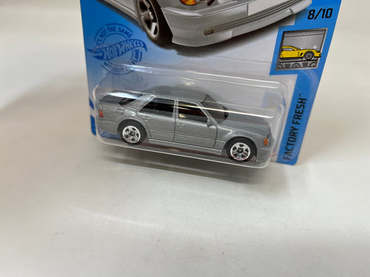 Mercedes-Benz 500 E #145 * Silver * 2021 Hot Wheels USA Card