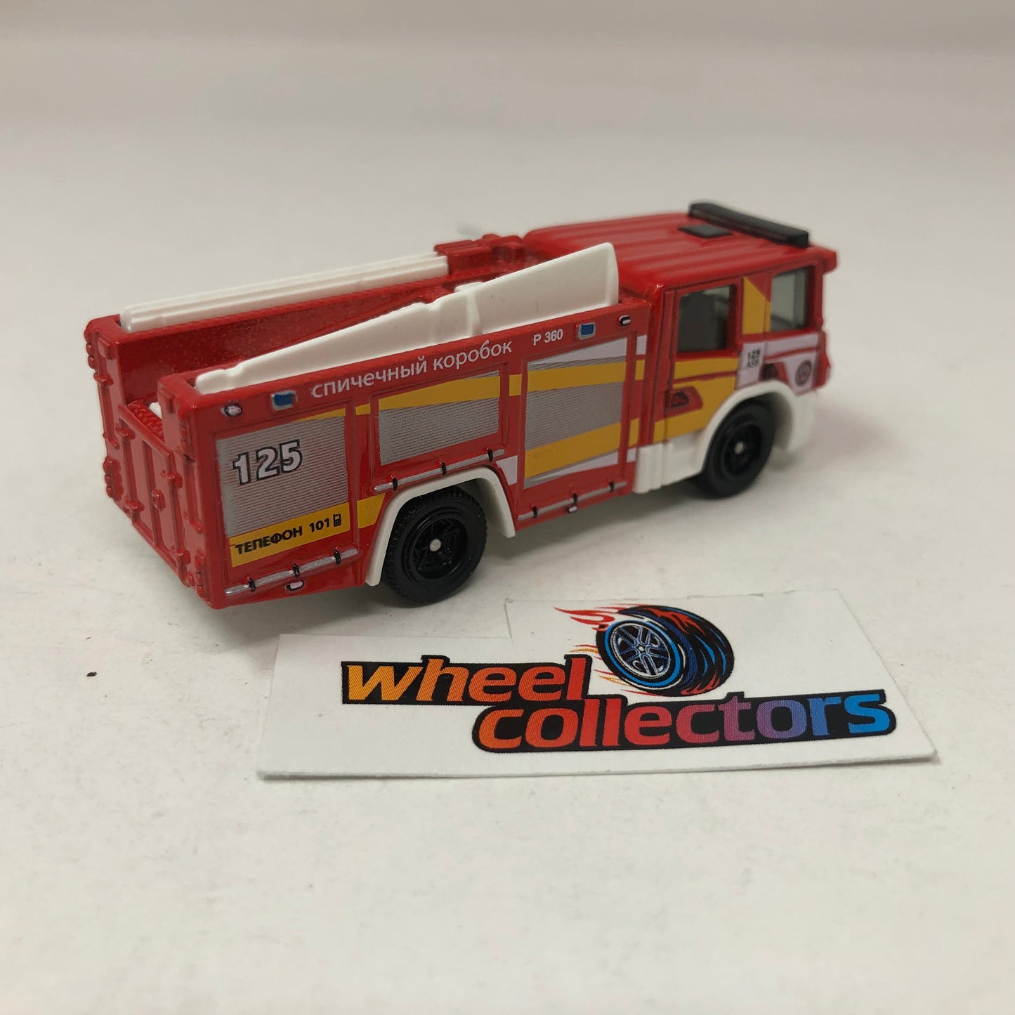 Scania P 360 Fire Truck * Red * Matchbox Global Series Loose 1:64 Scale