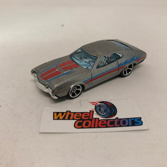 72 Ford Gran Torino Sport * Gray * Hot Wheels Loose 1:64 Scale